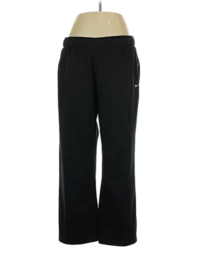 Pre-owned Nike Track Pants In Black