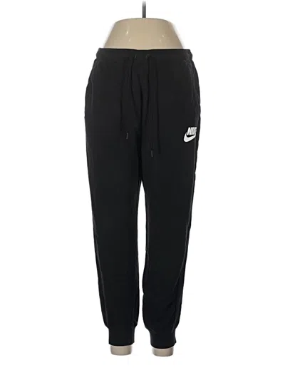 Pre-owned Nike Track Pants In Black