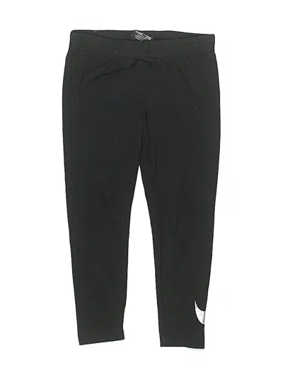 Pre-owned Nike Kids' Track Pants In Black