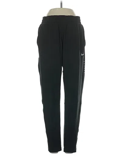 Pre-owned Nike Track Pants In Black