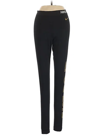 Pre-owned Nike Track Pants In Black