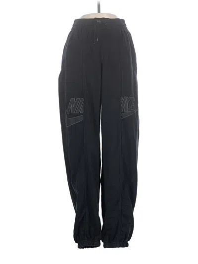 Pre-owned Nike Track Pants In Black