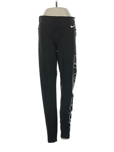 Pre-owned Nike Track Pants In Black