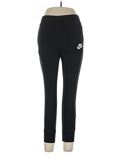 Pre-owned Nike Track Pants In Black