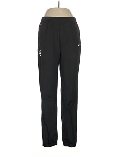 Pre-owned Nike Track Pants In Black