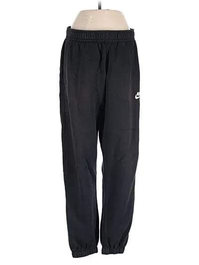 Pre-owned Nike Track Pants In Black