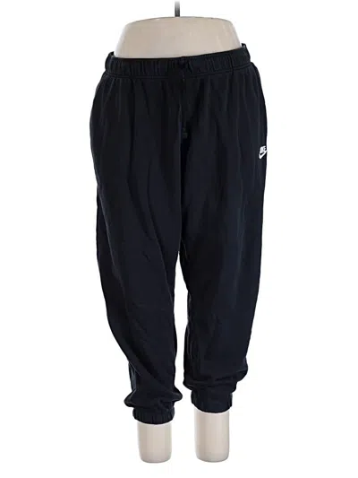 Pre-owned Nike Track Pants In Black