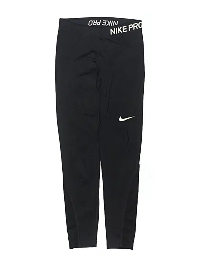 Pre-owned Nike Kids' Track Pants In Black