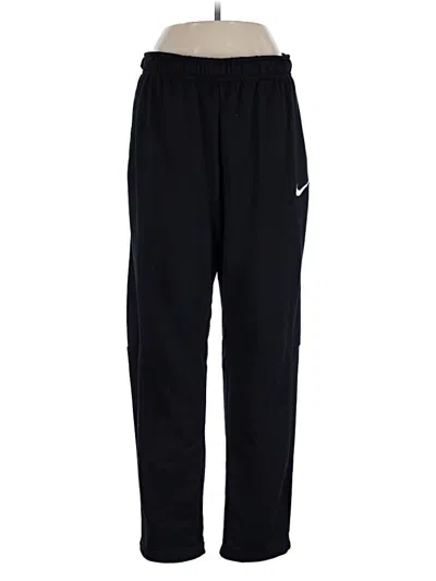 Pre-owned Nike Track Pants In Black