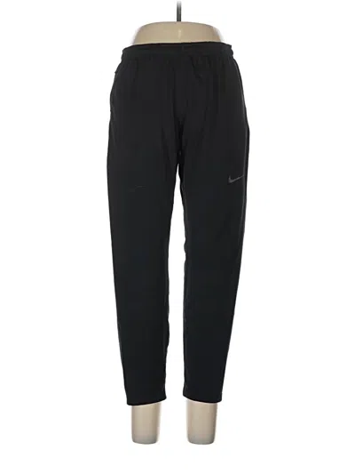 Pre-owned Nike Track Pants In Black