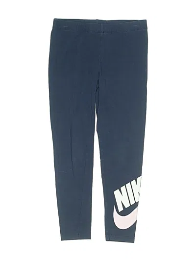 Pre-owned Nike Kids' Track Pants In Blue