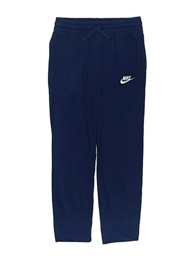 Pre-owned Nike Kids' Track Pants In Blue