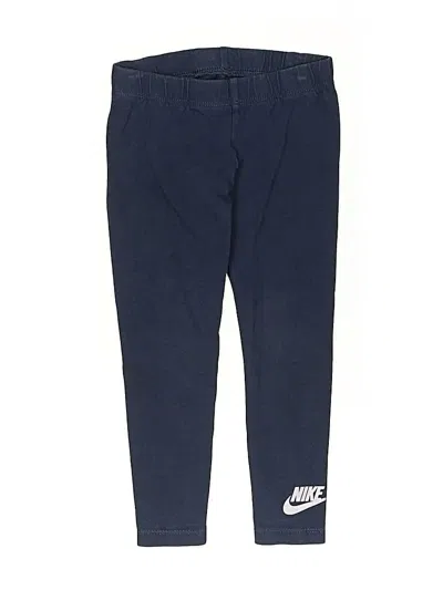 Pre-owned Nike Kids' Track Pants In Blue