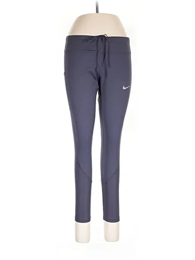 Pre-owned Nike Track Pants In Blue