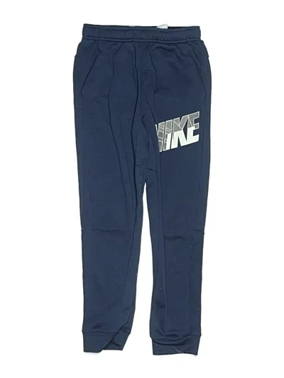 Pre-owned Nike Kids' Track Pants In Blue