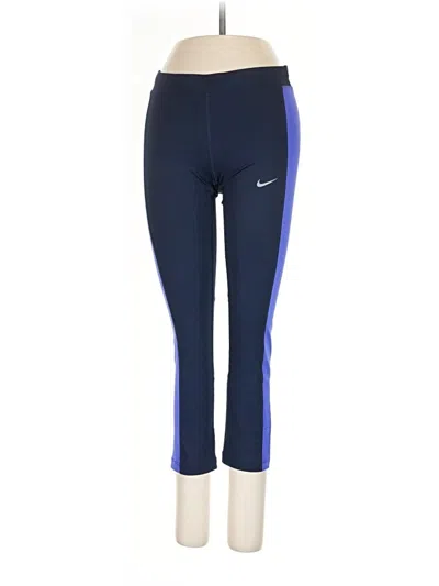 Pre-owned Nike Track Pants In Blue