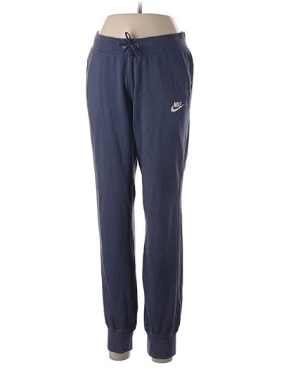 Pre-owned Nike Track Pants In Blue