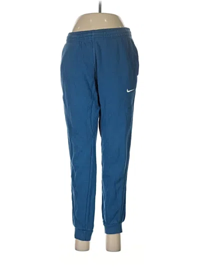 Pre-owned Nike Track Pants In Blue