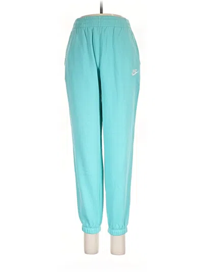 Pre-owned Nike Track Pants In Blue