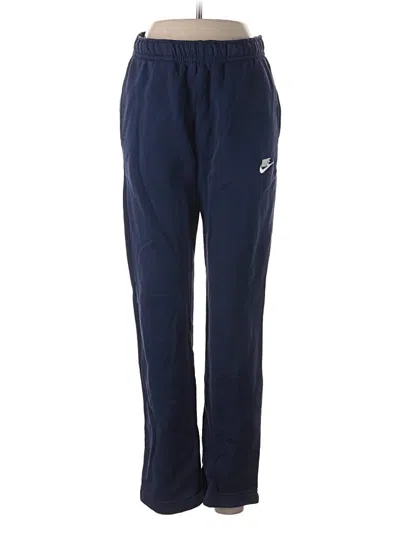 Pre-owned Nike Track Pants In Blue