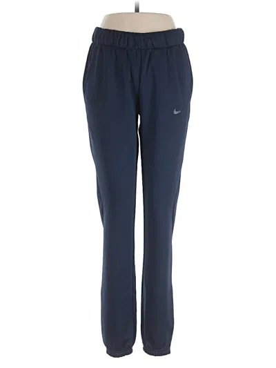 Pre-owned Nike Track Pants In Blue