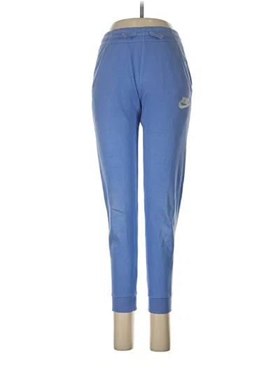 Pre-owned Nike Track Pants In Blue