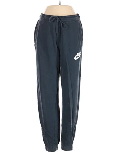 Pre-owned Nike Track Pants In Blue