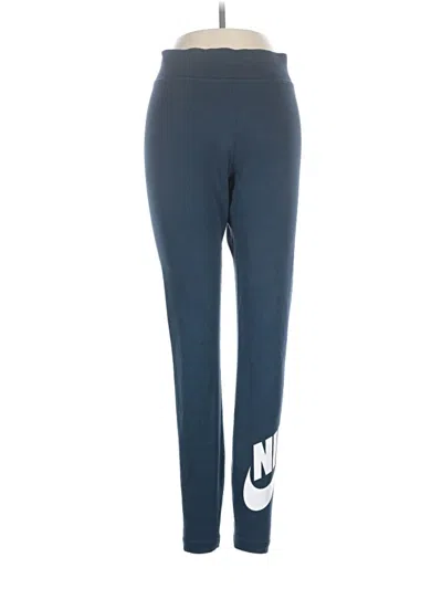 Pre-owned Nike Track Pants In Blue