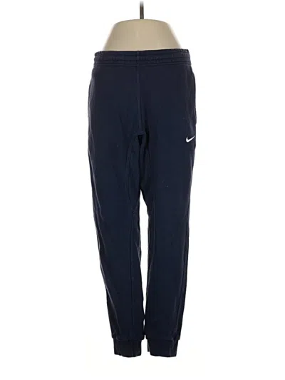 Pre-owned Nike Track Pants In Blue