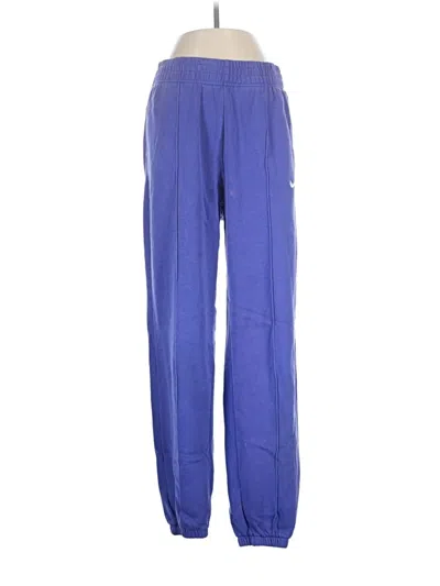 Pre-owned Nike Track Pants In Blue