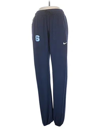 Pre-owned Nike Track Pants In Blue