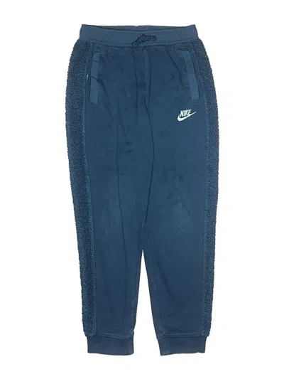 Pre-owned Nike Kids' Track Pants In Blue