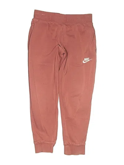 Pre-owned Nike Kids' Track Pants In Brown