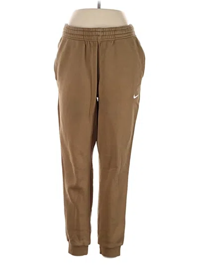 Pre-owned Nike Track Pants In Brown