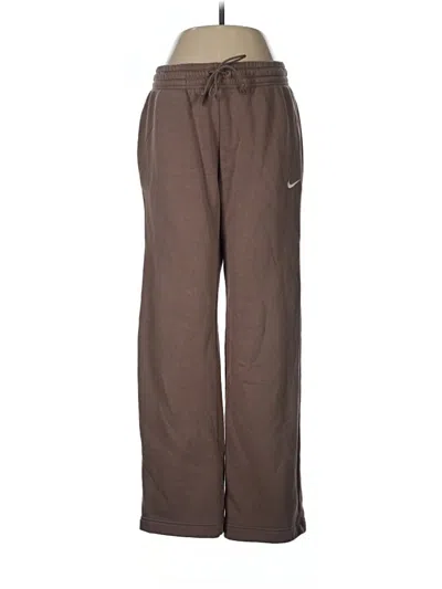 Pre-owned Nike Track Pants In Brown