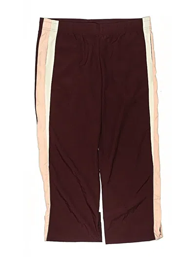 Pre-owned Nike Kids' Track Pants In Burgundy