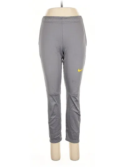 Pre-owned Nike Track Pants In Gray