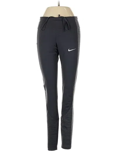 Pre-owned Nike Track Pants In Gray