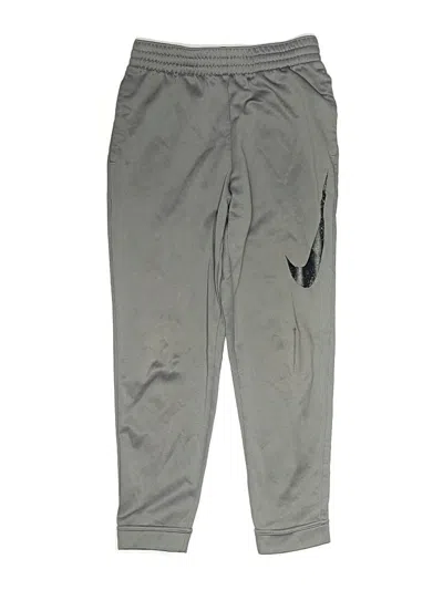 Pre-owned Nike Kids' Track Pants In Gray