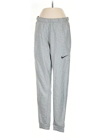 Pre-owned Nike Track Pants In Gray