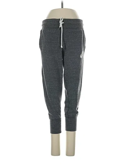 Pre-owned Nike Track Pants In Gray