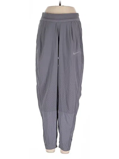 Pre-owned Nike Track Pants In Gray