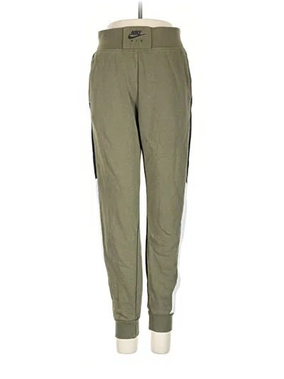 Pre-owned Nike Track Pants In Green