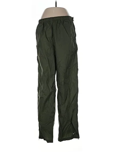Pre-owned Nike Track Pants In Green