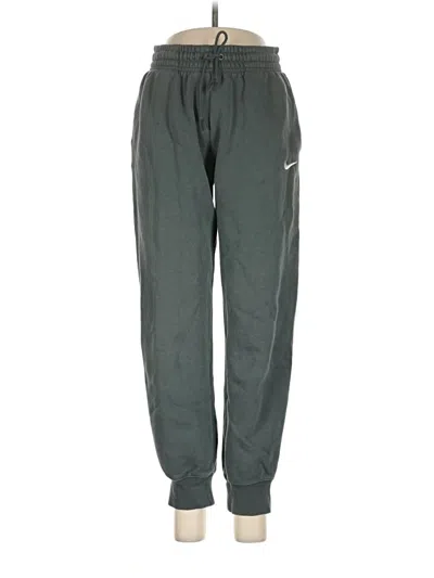 Pre-owned Nike Track Pants In Green