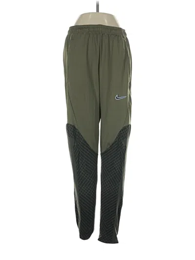 Pre-owned Nike Track Pants In Green