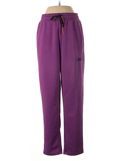 Pre-owned Nike Track Pants In Purple