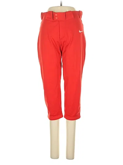 Pre-owned Nike Track Pants In Red