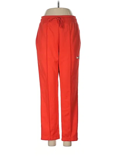 Pre-owned Nike Track Pants In Red