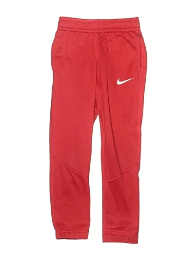 Pre-owned Nike Kids' Track Pants In Red